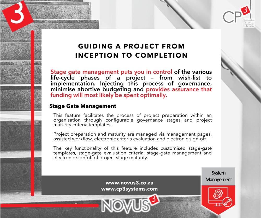 Stage Gate Management