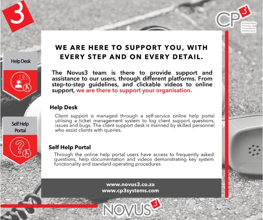 We are here to support you, with every step and on every detail.