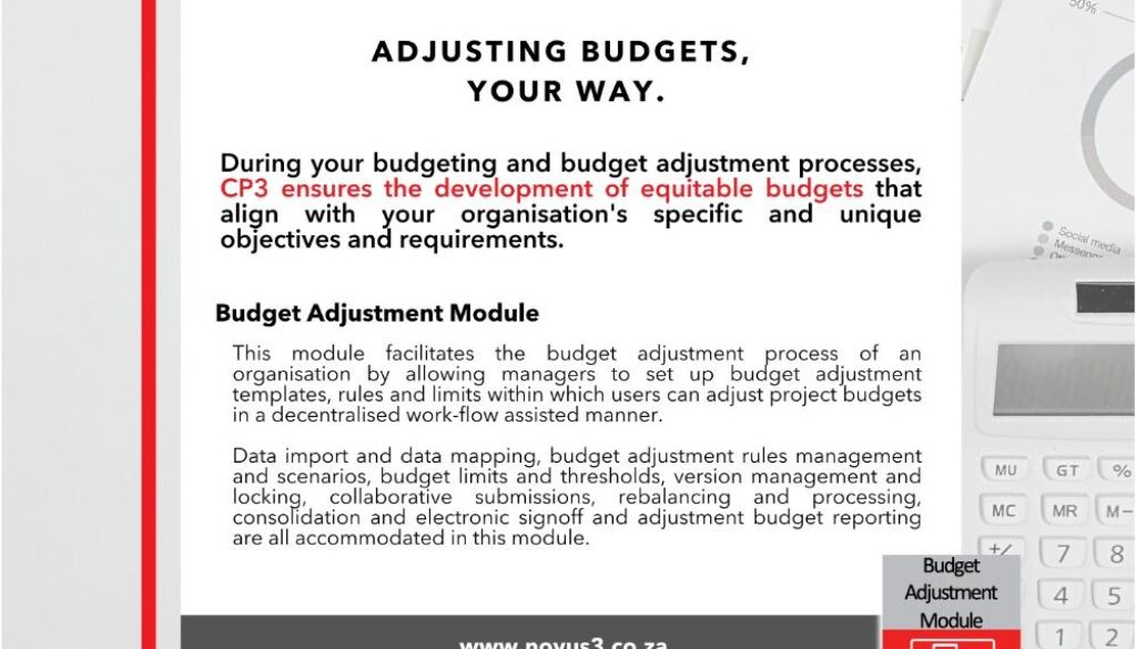 CP3_Post 7_ Budget Adjustment