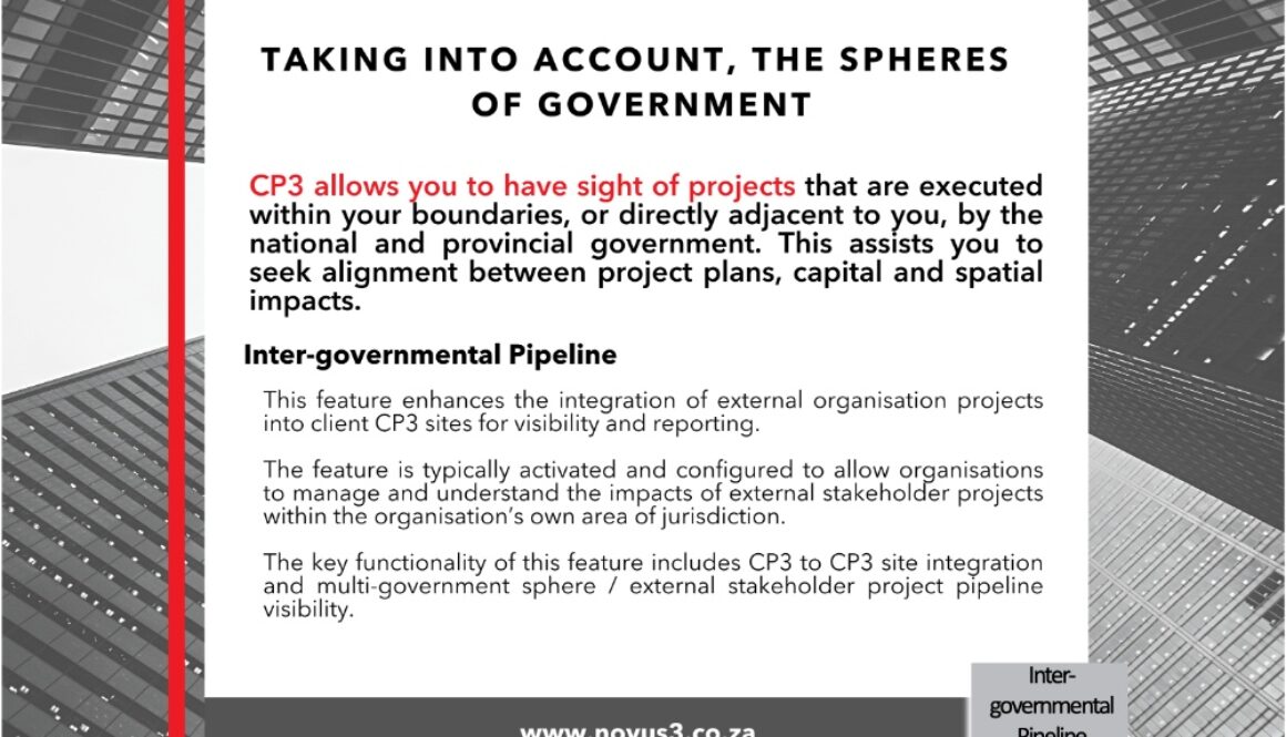 CP3_Post 9_Inter-governmental Project Pipeline