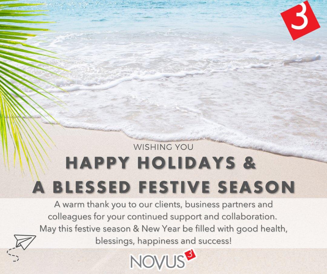 Happy Holidays from Novus³
