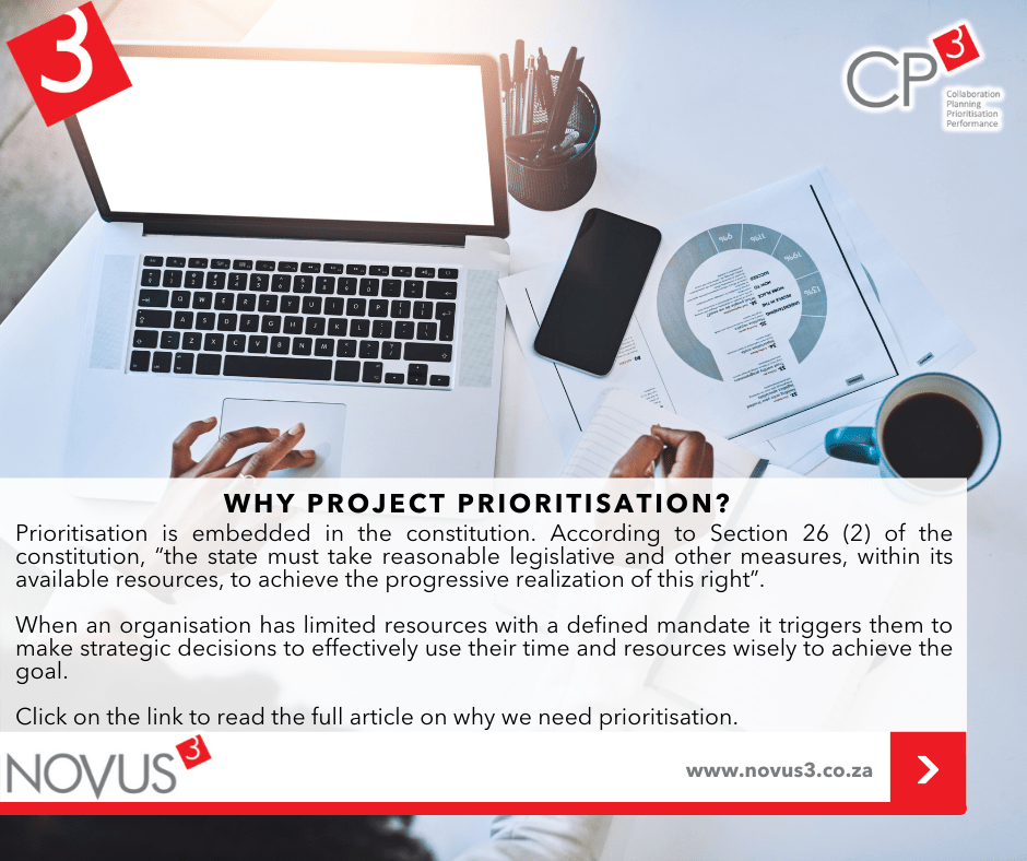 Why Project Prioritisation?