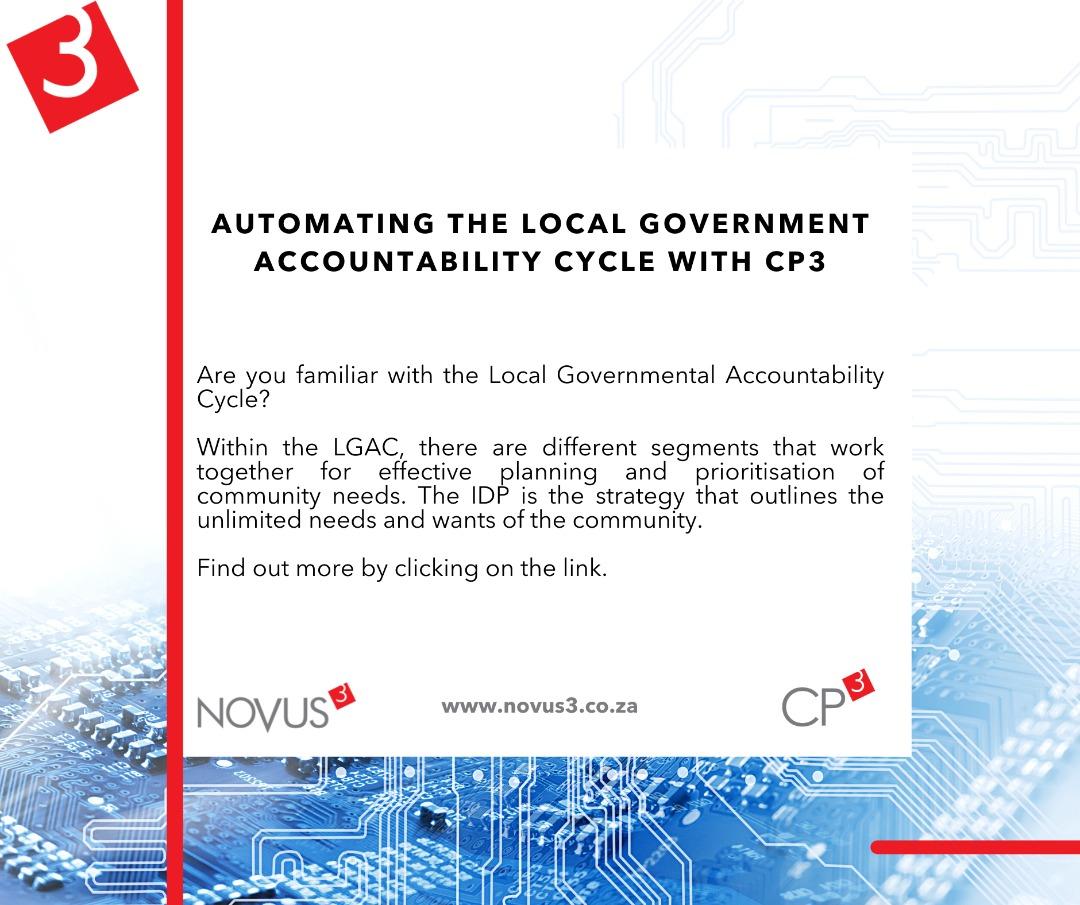Automating the Local Government Accountability Cycle with CP3