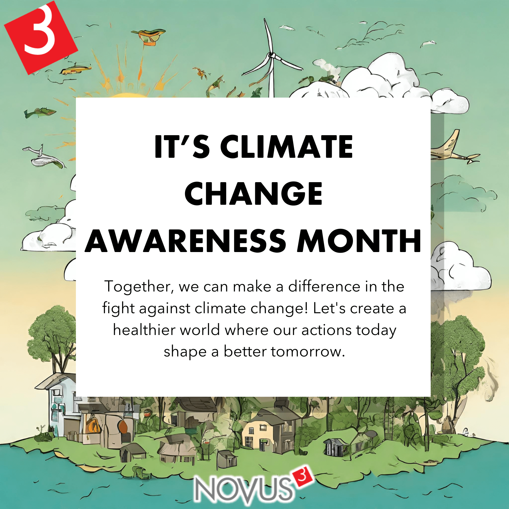 It’s Climate Change Awareness Month!