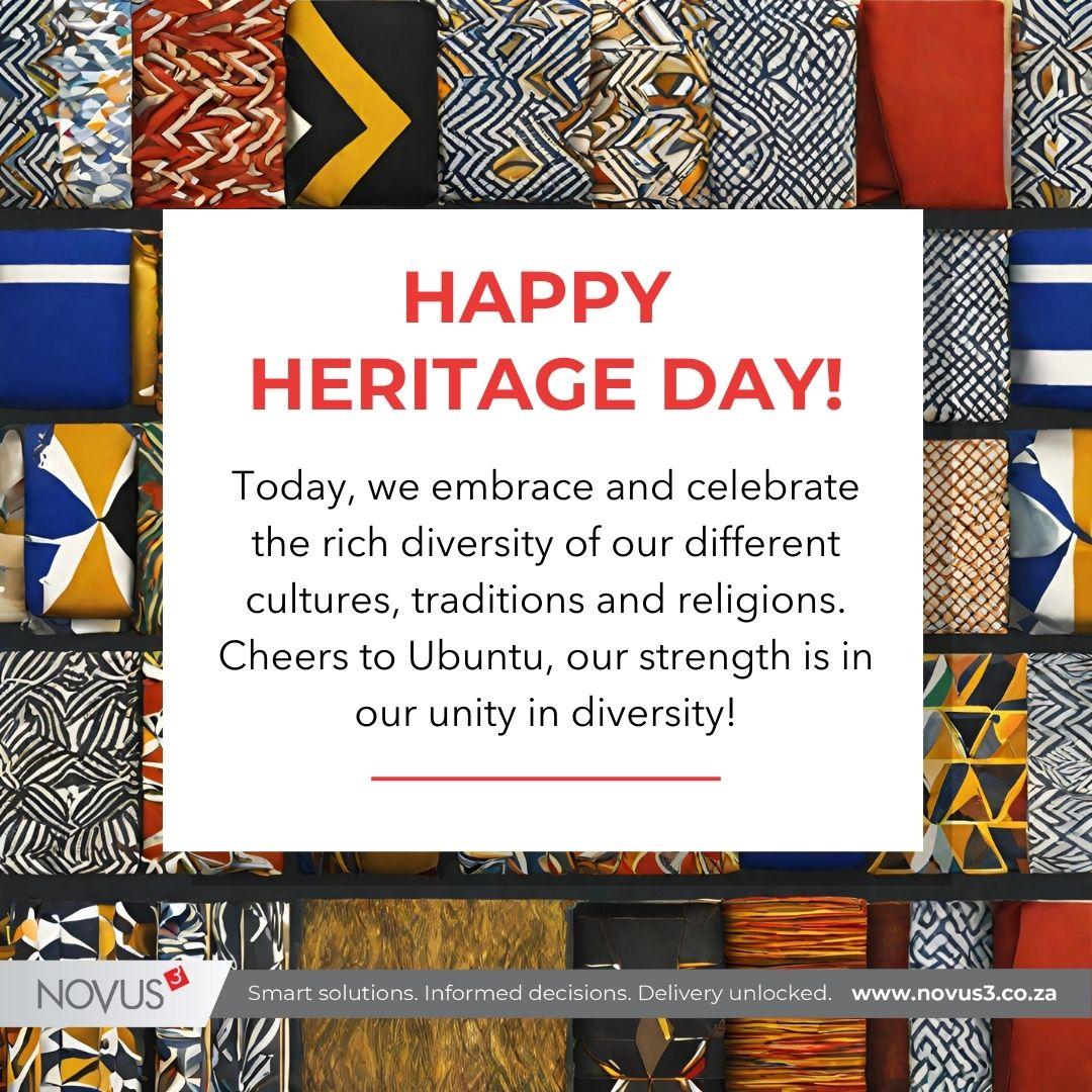Happy Heritage Day!