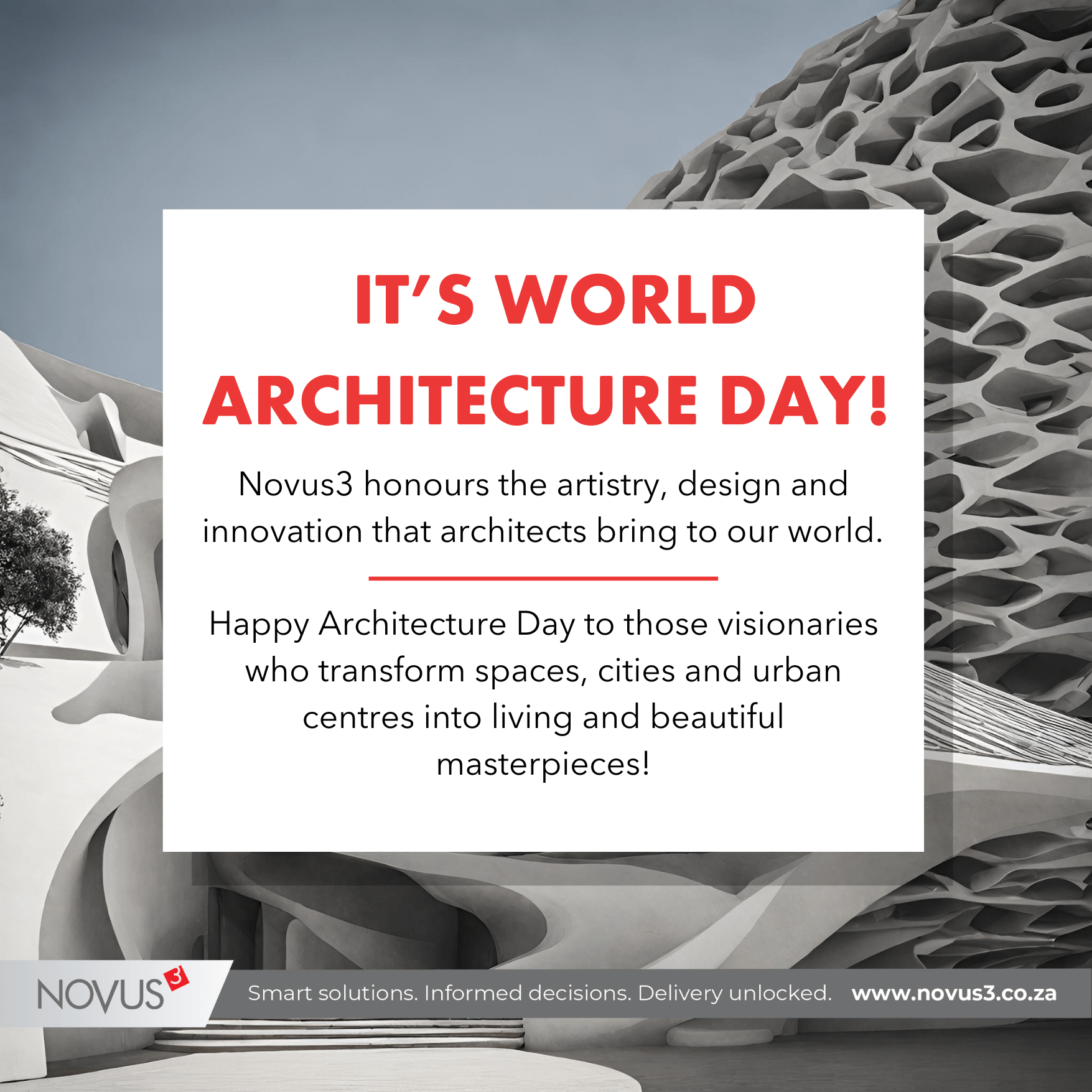 It’s World Architecture Day!