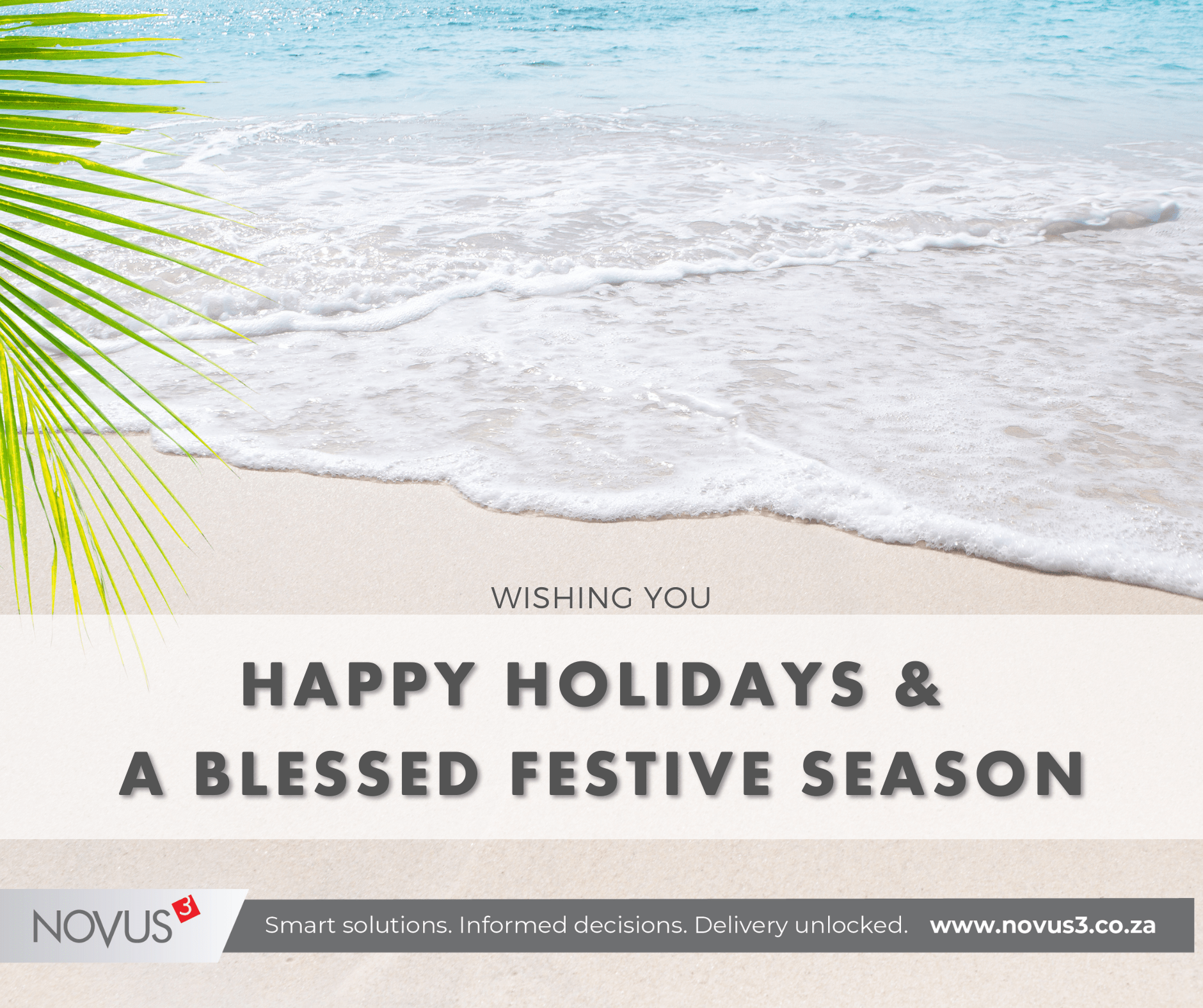 Happy Holidays from all of us at Novus3!
