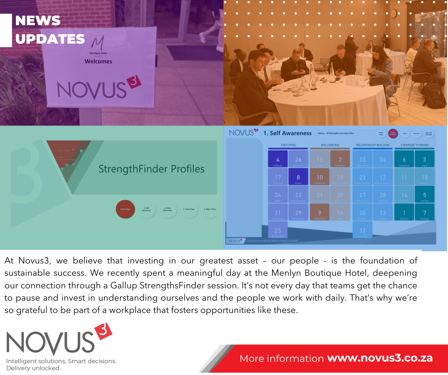 Going from Strength to Strength at Novus3