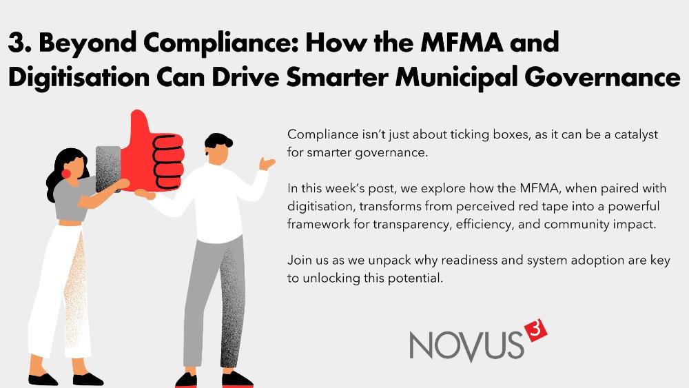 Beyond Compliance: How the MFMA and Digitisation Can Drive Smarter Municipal Governance