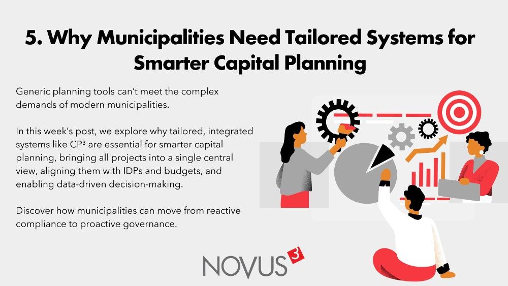 Why Municipalities Need Tailored Systems for Smarter Capital Planning
