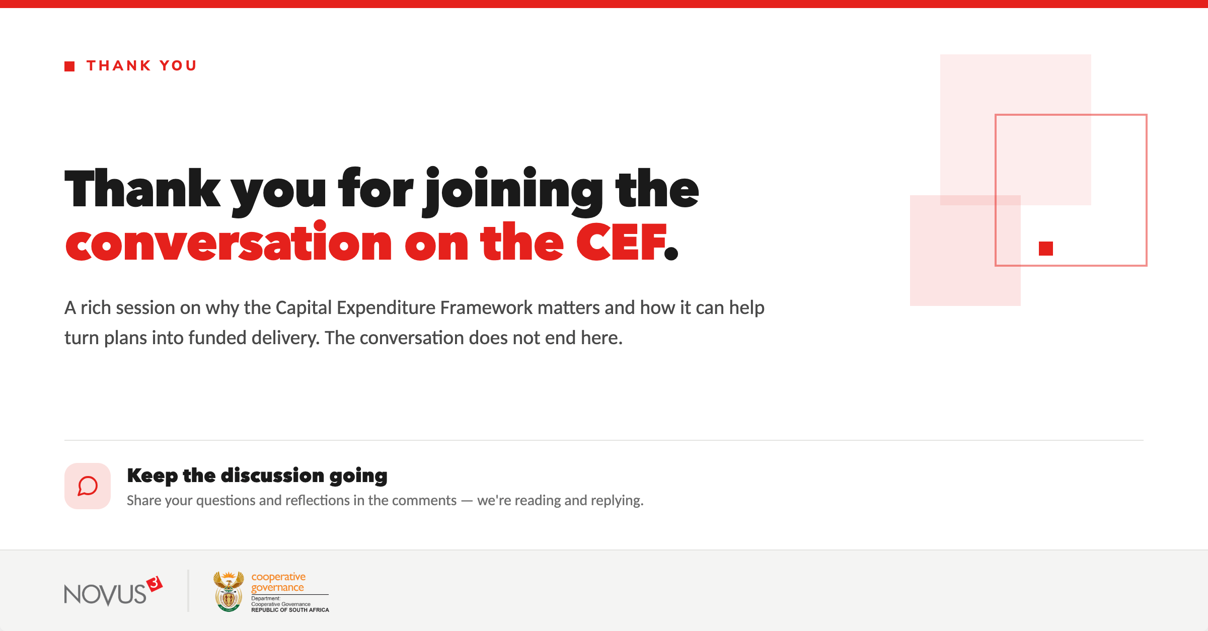 That’s a wrap on the CEF Municipal Webinar!